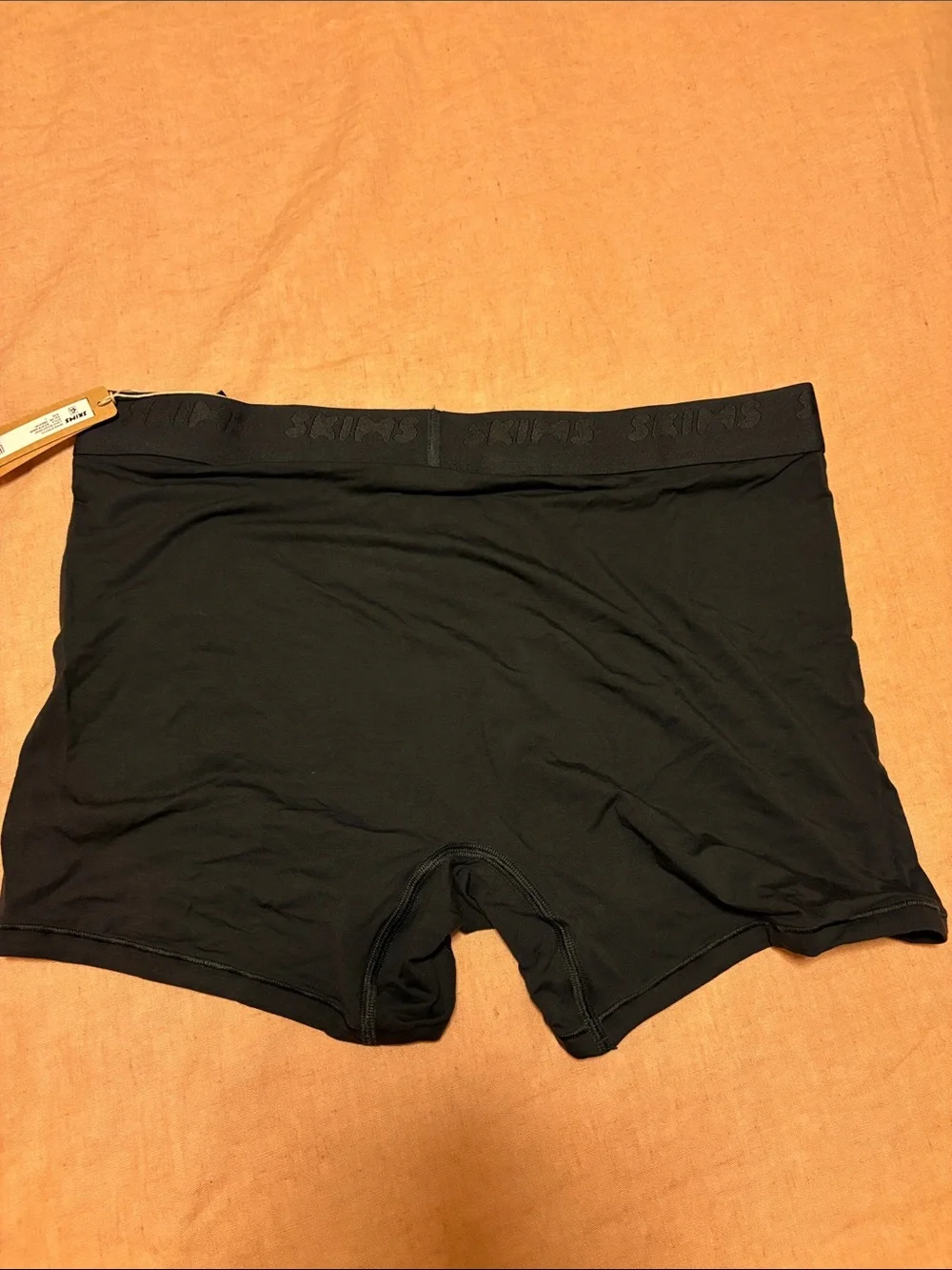 NWT SKIMS Black Men's Stretch Boxer Briefs Large